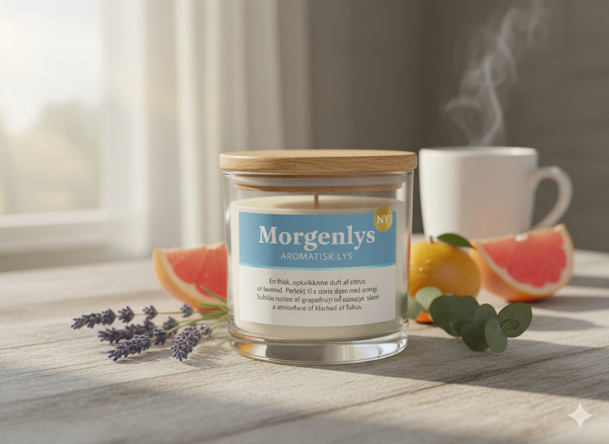 Morgenlys aromatisk lys