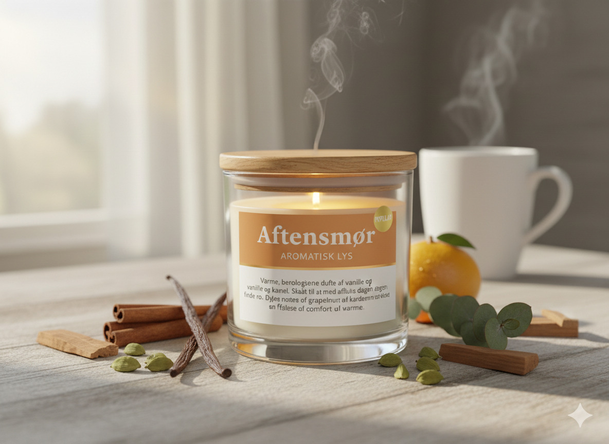 Aftensmør aromatisk lys