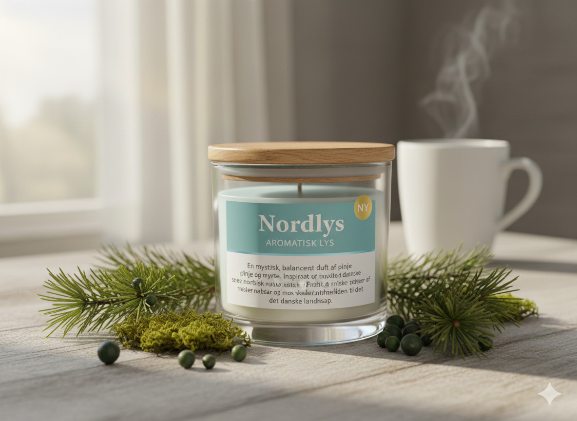 Nordlys aromatisk lys